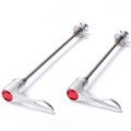 Brocas de titânio de liberação rápida para broche de roda de bicicleta MTB Road Folding Broke Skewer